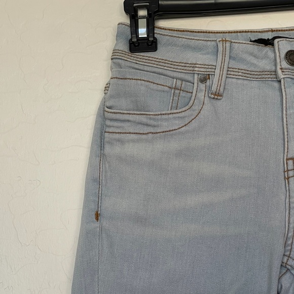 prAna Light Blue Organic Cotton Soma Jeans size 0 - Picture 8 of 10